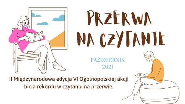 "Przerwa na czytanie" w ZS Nr 2 CKU w Pyrzycach