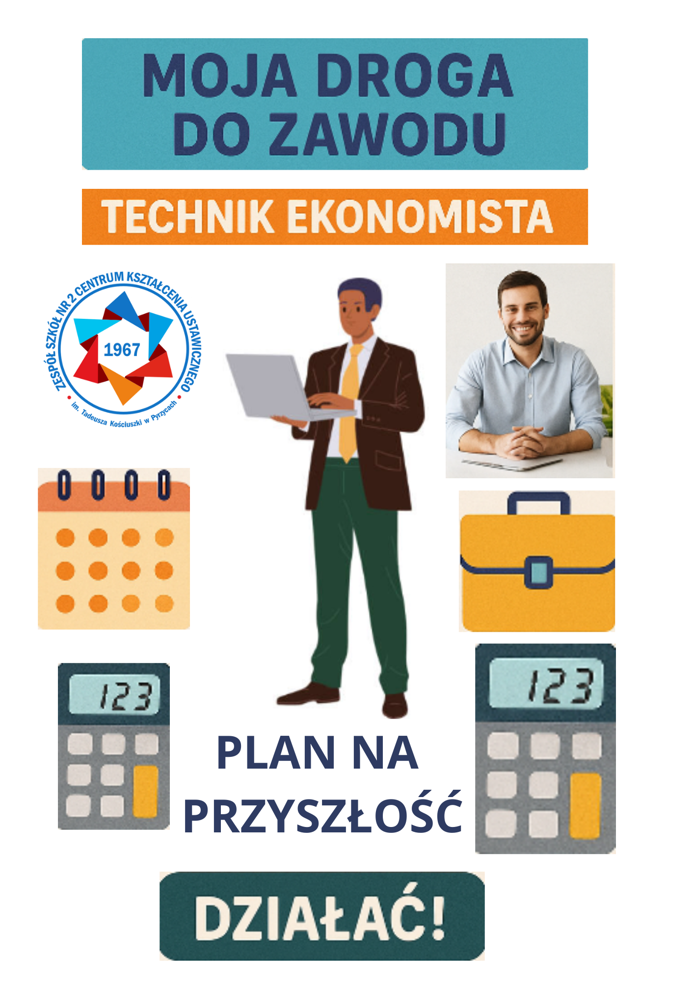 Konkurs graficzny: „Moja droga do zawodu” - Obrazek 1