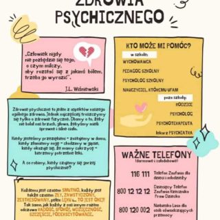 Światowy dzień zdrowia psychicznego