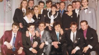 Bal Studniówkowy klasa III Technikum Mechanizacji Rolnictwa (rok 1993)