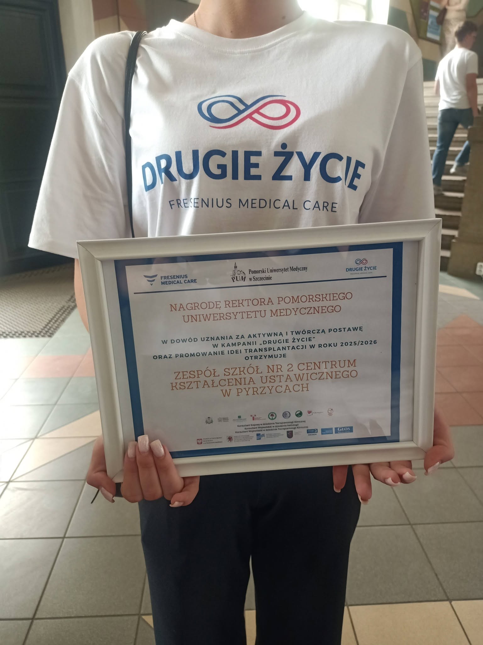 Nagroda Rektora Pomorskiego Uniwersytetu Medycznego dla Wolontariuszy z ZS Nr 2 CKU - Obrazek 4
