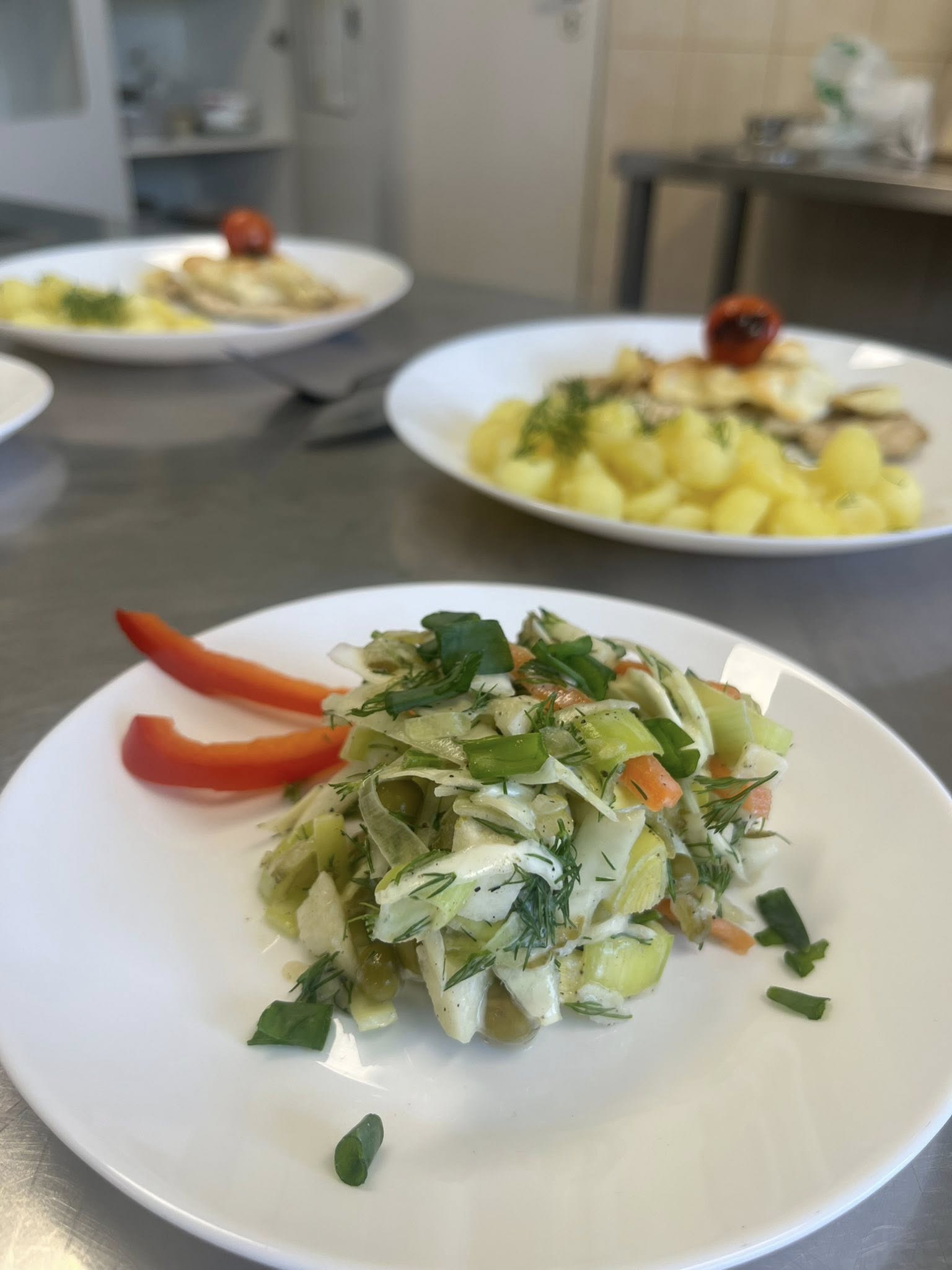 Przeprowadzenie egzaminów zawodowych w części praktycznej dla kwalifikacji HGT.02 w zawodzie technik żywienia i usług gastronomicznych oraz kucharz. - Obrazek 16