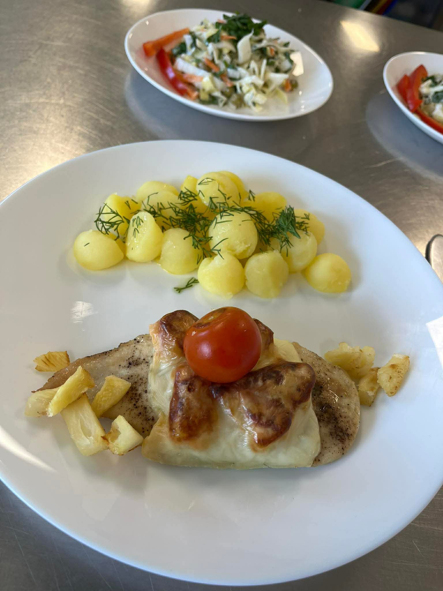 Przeprowadzenie egzaminów zawodowych w części praktycznej dla kwalifikacji HGT.02 w zawodzie technik żywienia i usług gastronomicznych oraz kucharz. - Obrazek 16
