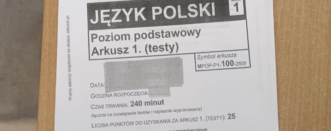 Kurs przygotowujący do egzaminu maturalnego z języka polskiego.
