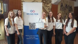 Nagroda Rektora Pomorskiego Uniwersytetu Medycznego dla Wolontariuszy z ZS Nr 2 CKU