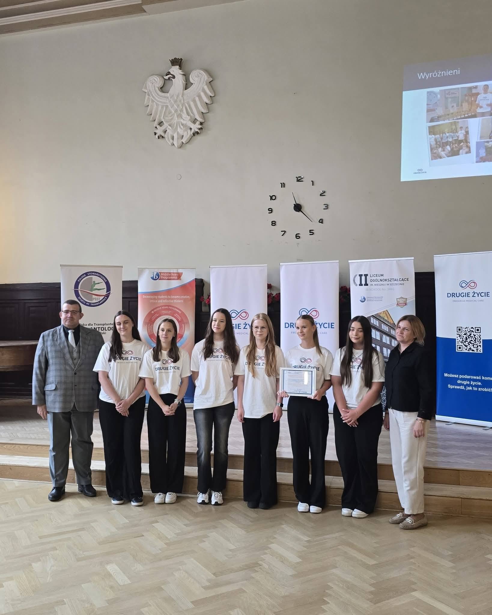 Nagroda Rektora Pomorskiego Uniwersytetu Medycznego dla Wolontariuszy z ZS Nr 2 CKU - Obrazek 1