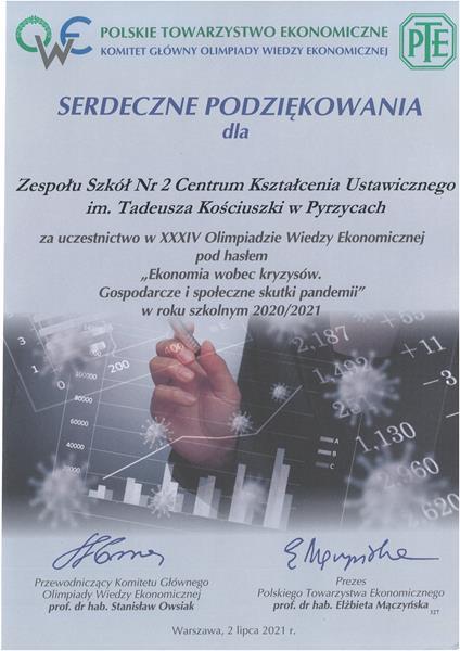 Dyplomy i certyfikaty - Obrazek 4