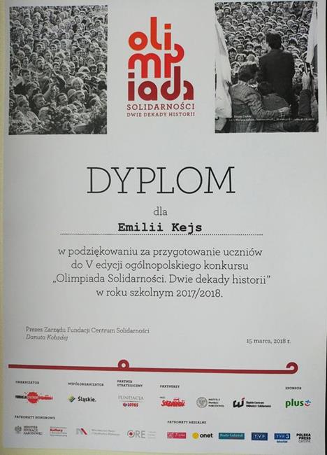 Dyplomy i certyfikaty - Obrazek 25
