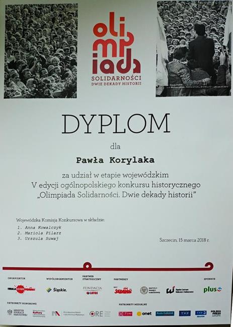 Dyplomy i certyfikaty - Obrazek 25