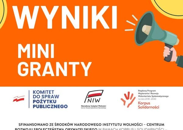 Mini granty na inicjatywy wolontariackie Korpusu Solidarności