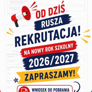 Ruszyła rekrutacja.... Zapraszamy !!!